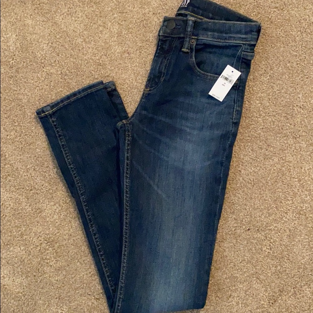 Dark Blue Gap Skinny Jeans